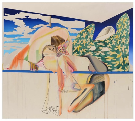 Christina Quarles, A Song for You (2022), via Hauser & Wirth