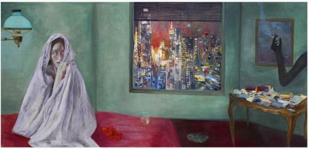 Jill Mulleady, A Sun for the Sleepers (2022), via Gladstone