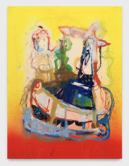 Marco Pariani, CHRISTMAS BLUE AND GREEN (2022), via Cheim & Read