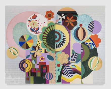 Beatriz Milhazes, Festa Na Floresta (2021), via Pace