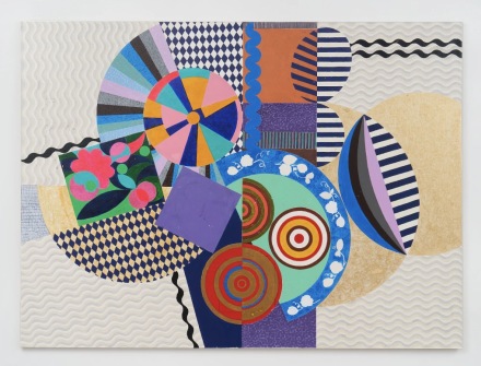 Beatriz Milhazes, Roda Piao (2021), via Pace