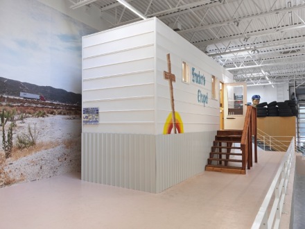 Mario Ayala, Truck Stop (Installation View), via Jeffrey Deitch