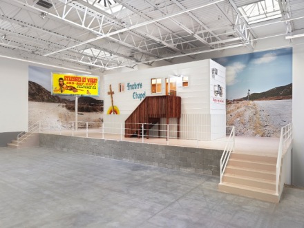 Mario Ayala, Truck Stop (Installation View), via Jeffrey Deitch
