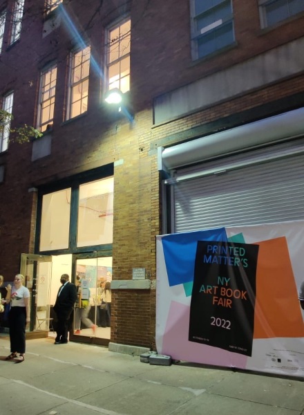 New York Art Book Fair (Installation), via Art Oserved