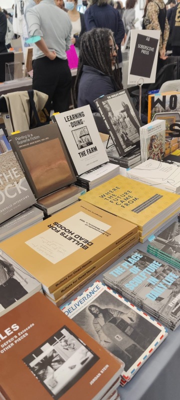 New York Art Book Fair (Installation), via Art Oserved