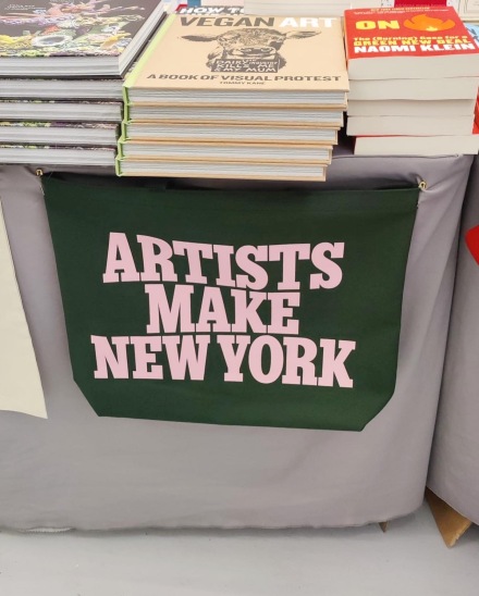 New York Art Book Fair (Installation), via Art Oserved