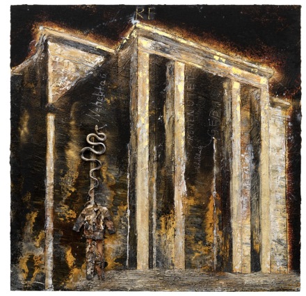 Anselm Kiefer, Nehebkau (2021), via Gagosian