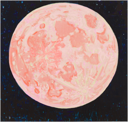 Cy Gavin, Untitled (Moon) (2022), via Gagosian