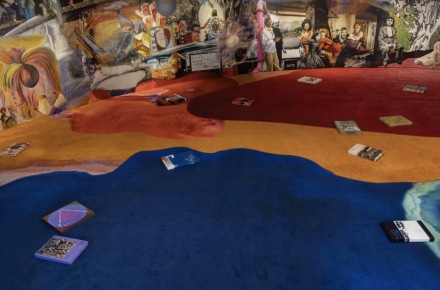 Dominique Gonzalez-Foerster, Panoramism and the Abstract Sector (Installation View), via Esther Schipper