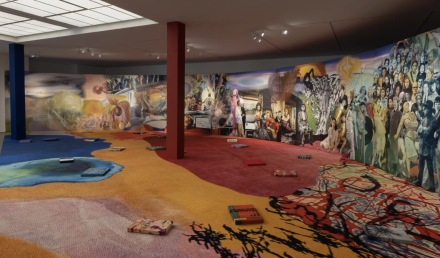 Dominique Gonzalez-Foerster, Panoramism and the Abstract Sector (Installation View), via Esther Schipper
