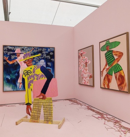 Studio Lenca at Y.E.S. Contemporary, all images via Art Observed