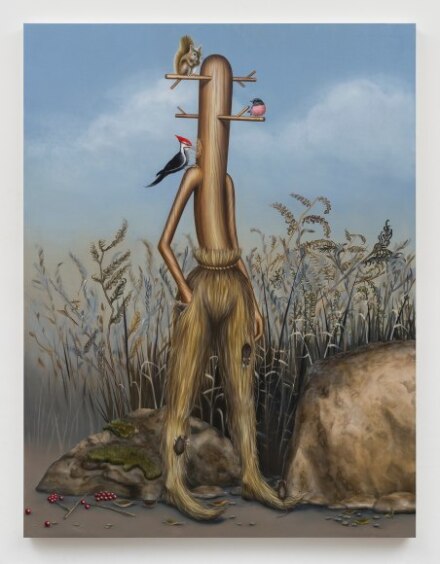 Emily Mae Smith, Habitat (2022), via Pace