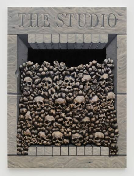 Emily Mae Smith, Painters Quarry (2022), via Pace