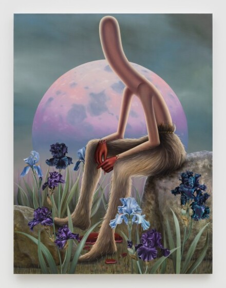 Emily Mae Smith, Poetry (Toy in Blood) (2022), via Pace