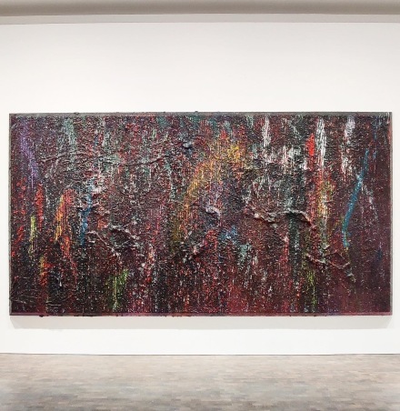 Sam Gilliam, Late Paintings (Installation View), via Art Observed