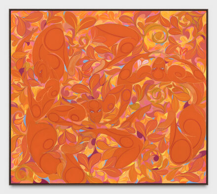 Tunji Adeniyi- Jones,Triple Dive Orange (2022)