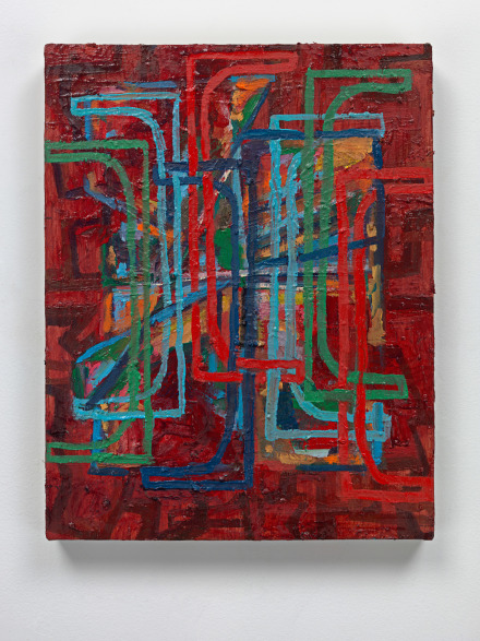Wyatt Kahn, Coming Out of the Clay (2022), via Eva Presenhuber