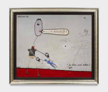 David Lynch, Dream 9B: Where is the Alligator? (2022)