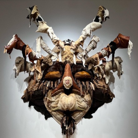 Tau Lewis, Vox Populi, Vox Dei (Installation View), via Art Observed