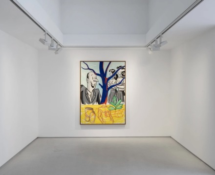 David Salle, Tree of Life, This Time with Feeling (Installation View), via Thaddaeus Ropac
