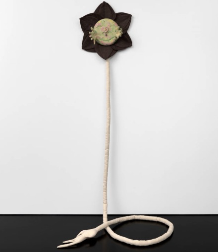 Jonathan Baldock, So the garden one day set me free (2022), via Stephen Friedman