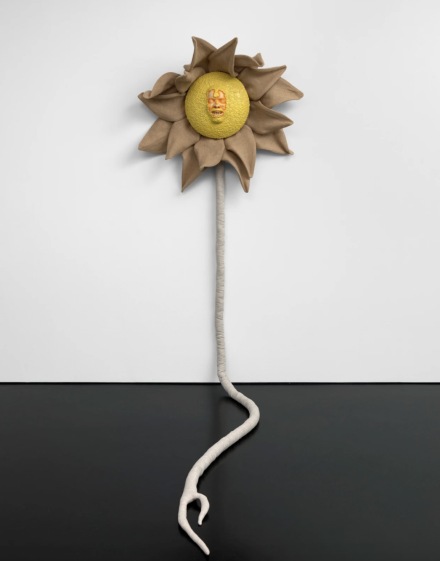 Jonathan Baldock, Wildflowers don't care where they grow (2022), via Stephen Friedman