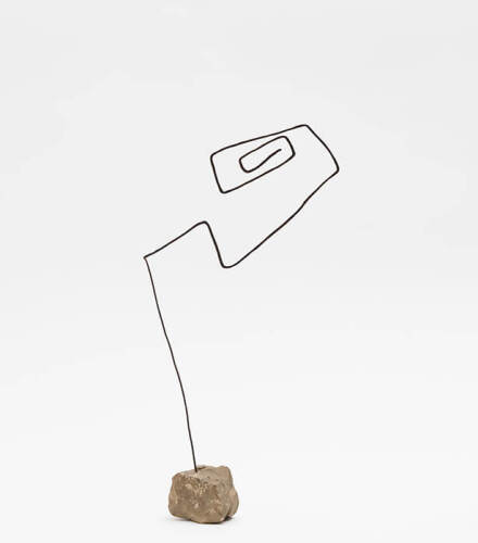 Lucio Fontana, Scultura astrattta (Abstract Sculpture) (1934), via Hauser & Wirth