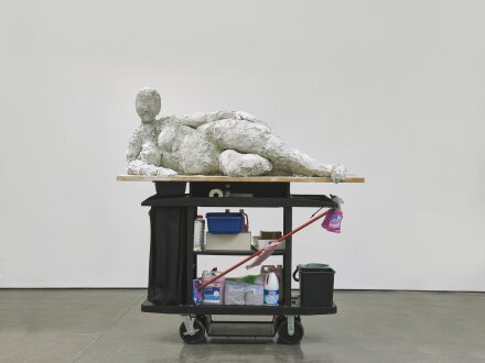 Nicole Wermers, Reclining Female #1 (2022), via Herald St