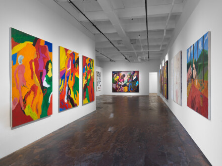 Robert Colescott, Women (Installation View), via Venus Over Manhattan