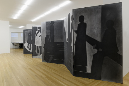 Silke Otto-Knapp, Versammlung (Installation View), via Buchholz
