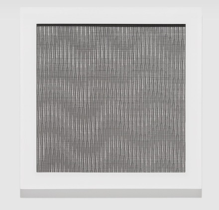 Tara Donovan, Screen Drawing (2021), via Pace