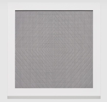 Tara Donovan, Screen Drawing (2021), via Pace