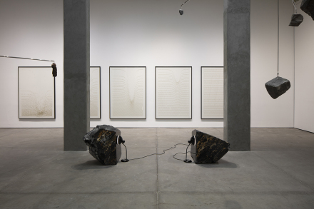 Alicja Kwade, Silent Matter (Installation View), via OMR