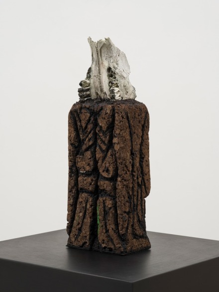 Huma Bhabha, Writer (2022), via David Kordansky
