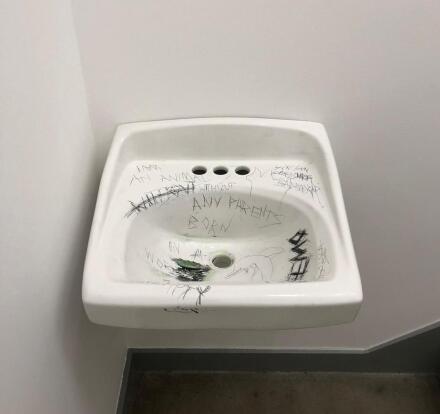 Anne Imhof, EMO (Installation View), via Art Observed