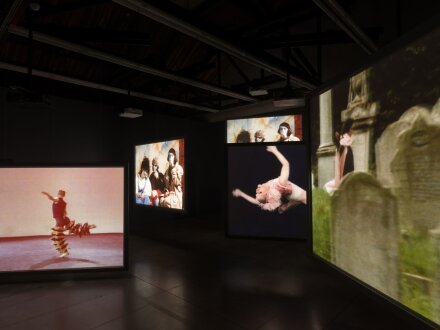 Charles Atlas, A Prune Twin (Installation View), via Luhring Augustine