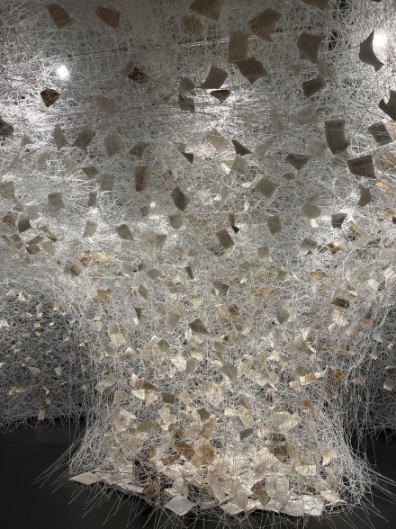 Chiharu Shiota, Signs of Life (Installation View) via Art Observed