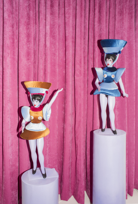 Studio detail, by Aleph Molinari for Art Observed.