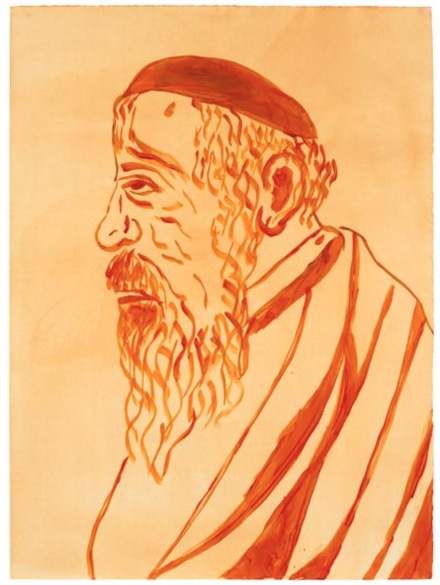 Joel Mesler, RABBI ORANGE (2022), via Cheim & Read