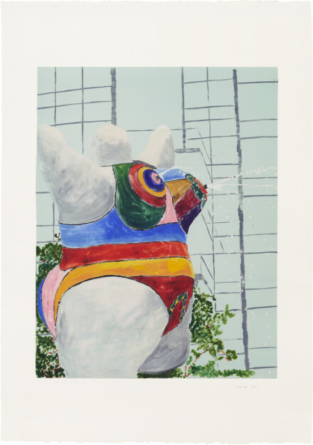 Leidy Churchman, Niki de Saint Phalle! (1)(2021), via Matthew Marks