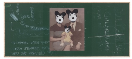 Llyn Foulkes, Family Portrait (2022), via Gagosian