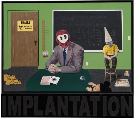 Llyn Foulkes, Implantation (2019-2021), via Gagosian