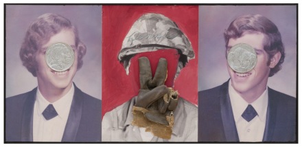 Llyn Foulkes, Induction (2022), via Gagosian