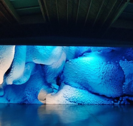 Refik Anadol, Living Paintings (Installation View), via Art Observed