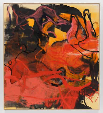 Rita Ackermann, Touch Down (2022), Rita Ackermann Courtesy the artist and Hauser & Wirth Photo Thomas Barratt