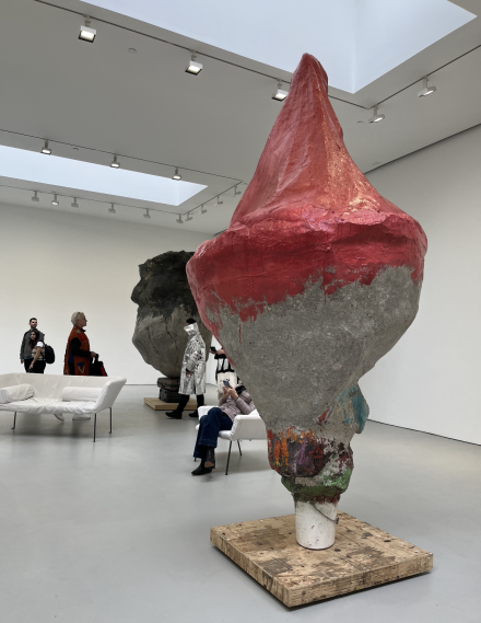 Franz West, Echolalia (Installation View), via Art Observed