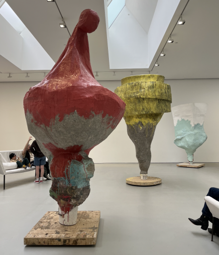 Franz West, Echolalia (Installation View), via Art Observed