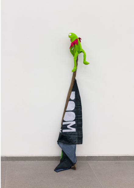 Lee Scratch Perry, Kermit-Pole (Blue Ark) (2016-2021), via Cabinet