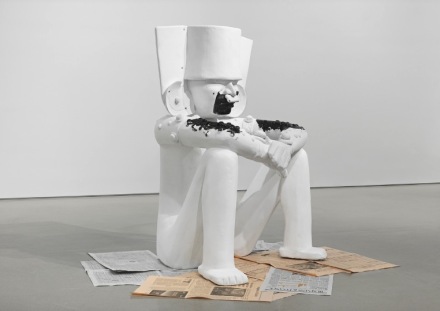 â‰ˆMinerva Cuevas, In Gods We Trust (Installation View), via kurimanzutto 