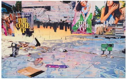 Urs Fischer, Schmalifornia (2023), via Gagosian